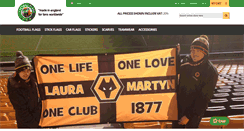 Desktop Screenshot of footballflags.co.uk